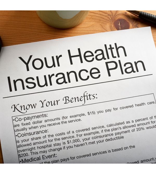 Health insurance plan document